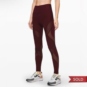 Lululemon Wunder Under High-Rise Tight 28" *Mesh